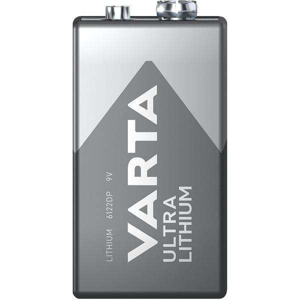 Ultra litium 9V batteri 1-pakning