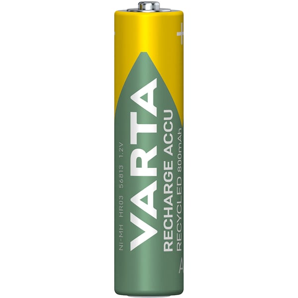 Genbrug Genopladeligt batteri AAA 800 mAh 4-p