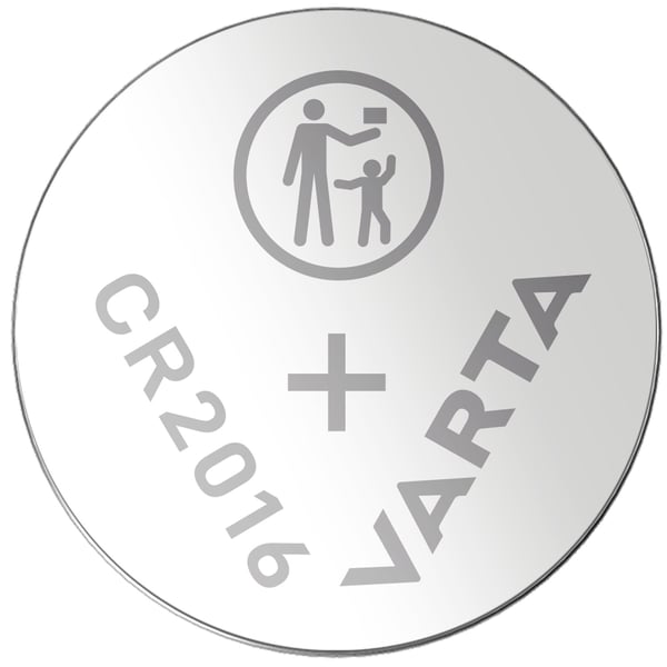 CR2016 3V Lithium knapcellebatteri 2-pak