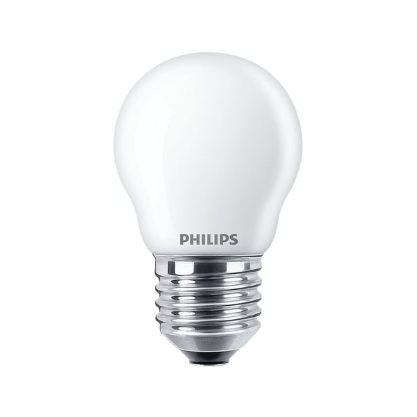 2-pak LED E27 P45 Ball 25W Frost 250lm
