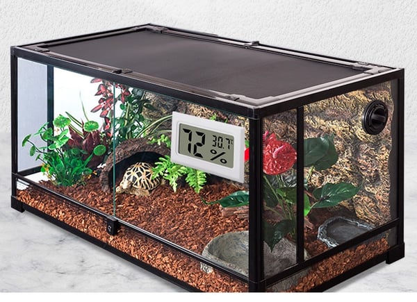 Mini LCD kosteusmittari / lämpömittari valkoinen 1-pack