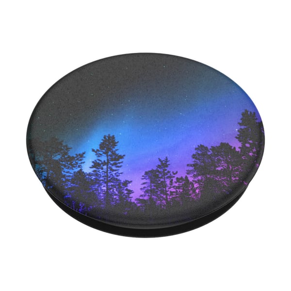 POPSOCKETS Aurora Woods Irrotettava Kahva Jalustalla