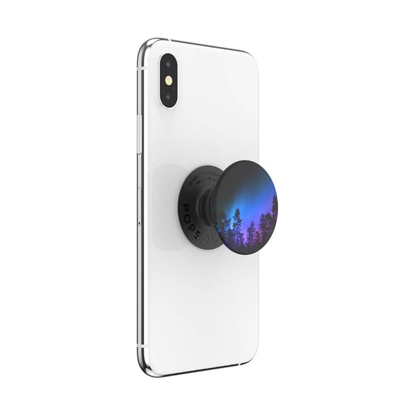 POPSOCKETS Aurora Woods Irrotettava Kahva Jalustalla