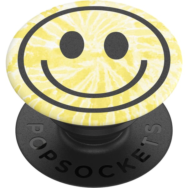 POPSOCKETS Tie Dye Smiley irrotettava kahva jalustatoiminnolla