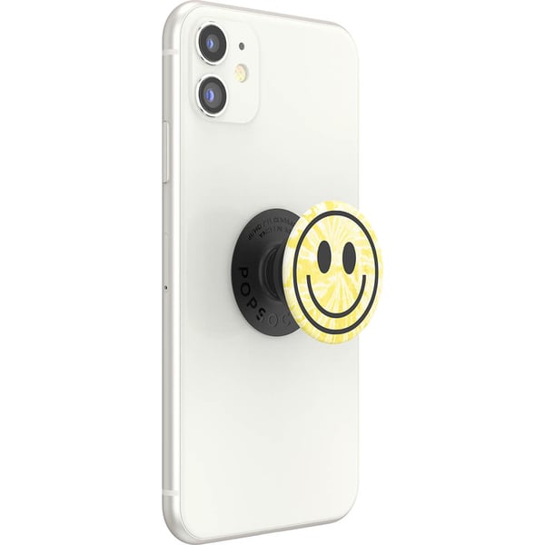 POPSOCKETS Tie Dye Smiley irrotettava kahva jalustatoiminnolla