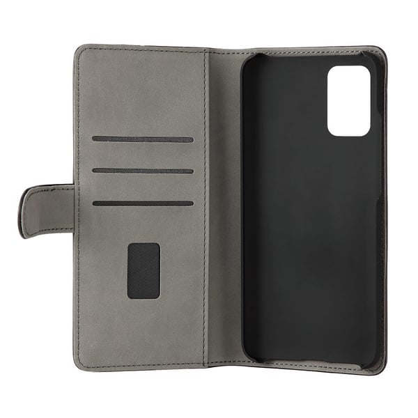 Mobilcover med 3 kortpladser, sort - Samsung A02s