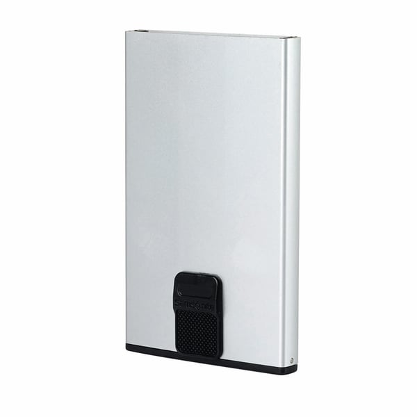 Kortholder Wallet ALUFIT RFID Slide Alu Sølv