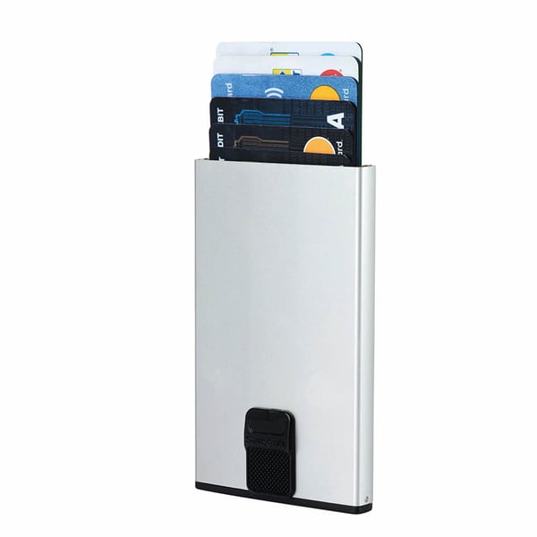 SAMSONITE Lompakko Alufit RFID Korttikotelo Slide Alu Silver