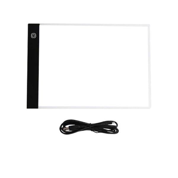 Tegnebrett med lysdioder A4, lysbord USB