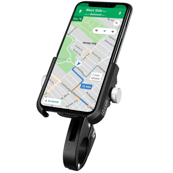 Mobiltelefonholder af metal til cykler