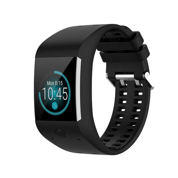 Polar M600 rannekoru silikoni musta
