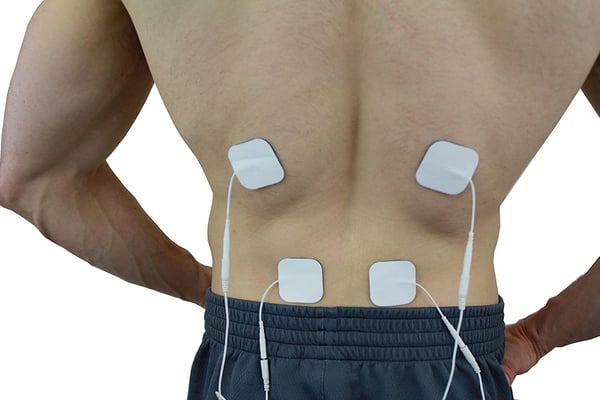TENS/EMS elektrodeputer - Selvklebende elektroder for massasjeinstrumenter 2.0 mm