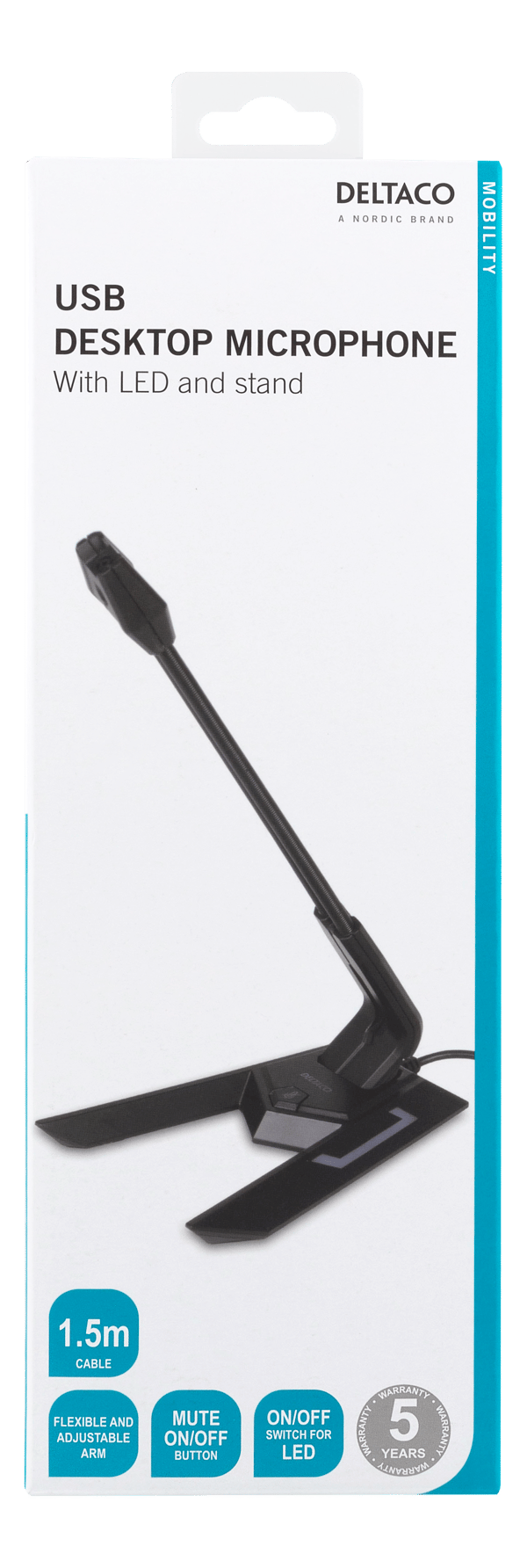 USB Desktop Mic frequency range 100Hz 1kHz sensitivity 21dB