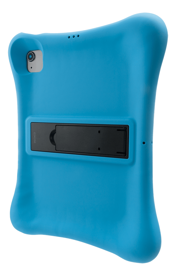 Silicone case, iPad Air 10.9"/Pro 11" 2020/2021, stand, blue
