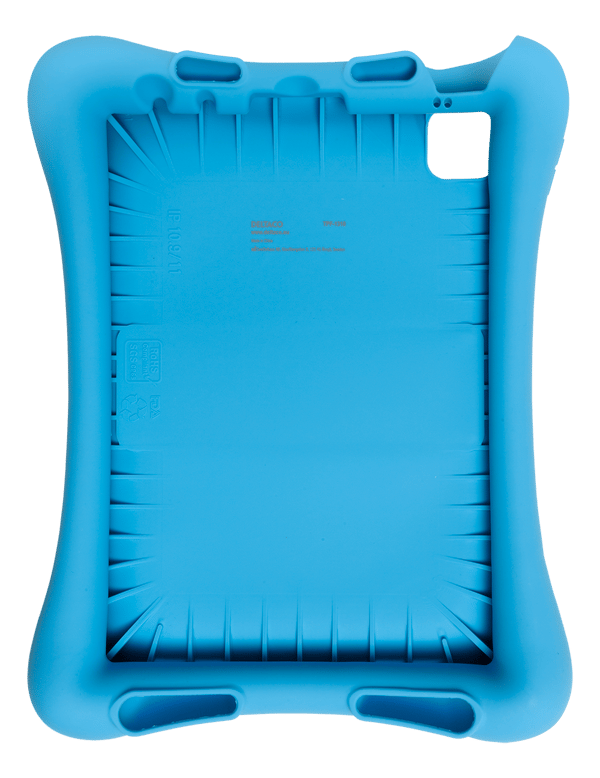 Silicone case, iPad Air 10.9"/Pro 11" 2020/2021, stand, blue