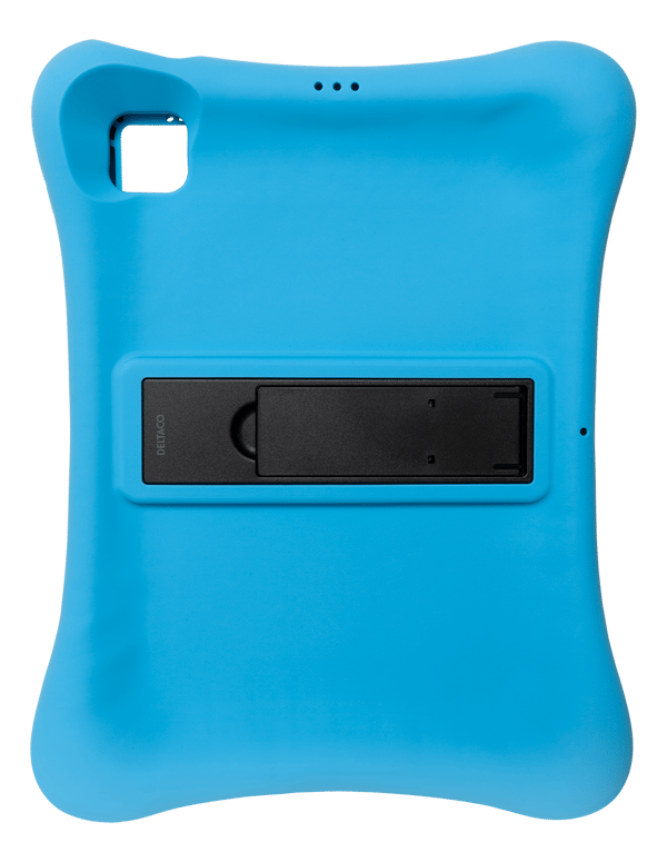 Silicone case, iPad Air 10.9"/Pro 11" 2020/2021, stand, blue