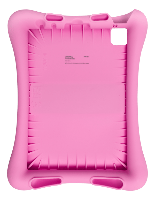Silicone case, iPad Air 10.9"/Pro 11" 2020/2021, stand, pink
