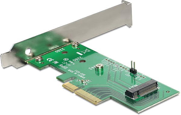 Controller card, PCI-E 3.0 x4, 1xM.2 SATA