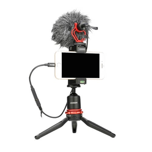 Mikrofondapter Lightning - 3.5mm BY-K3 Han - Hun TRRS