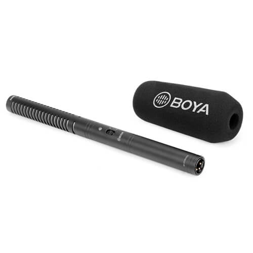 Mikrofon Shotgun Kort BY-PVM3000S Kondensator XLR