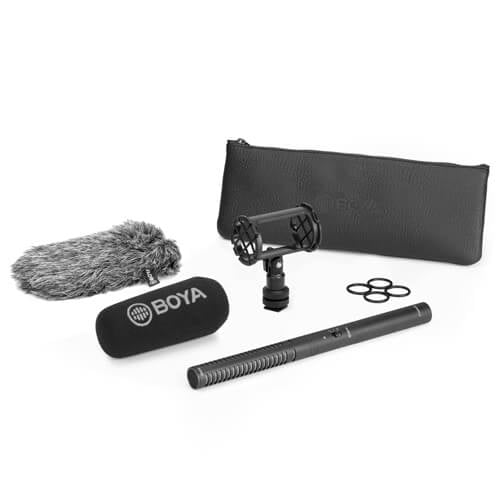 Mikrofon Shotgun Kort BY-PVM3000S Kondensator XLR