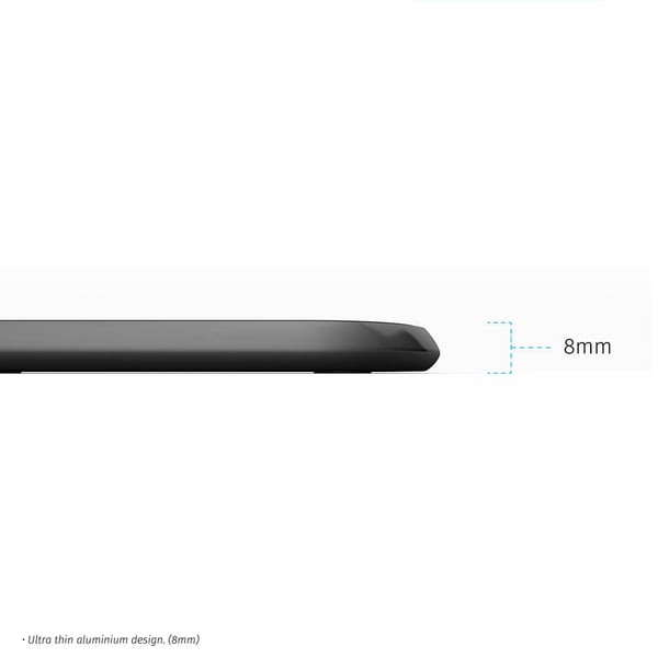 Triple Alu. Lader QI Trådløs 220V-kabel 2x10W med Apple Watch Lader (Apple QC 7,5W)
