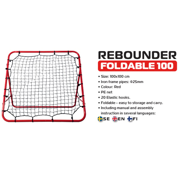 Rebounder-jalkapallo 100 * 100cm