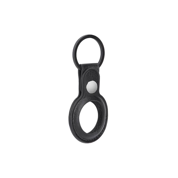 Airtag Holder Svart med Nøkkelring
