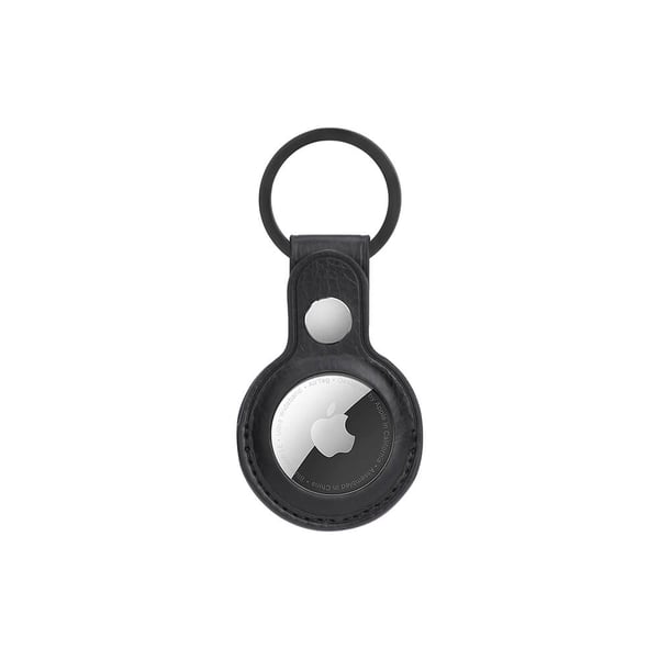 Airtag Holder Svart med Nøkkelring