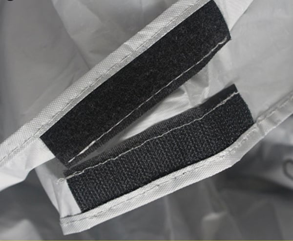 Cykelcover, regnbeskyttelse og UV -beskyttelse Silver