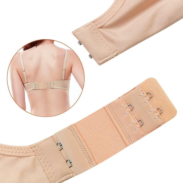 Rintaliivien pidennys Tuplakoukut Valkoinen/Musta/Beige 3 kpl MultiColor