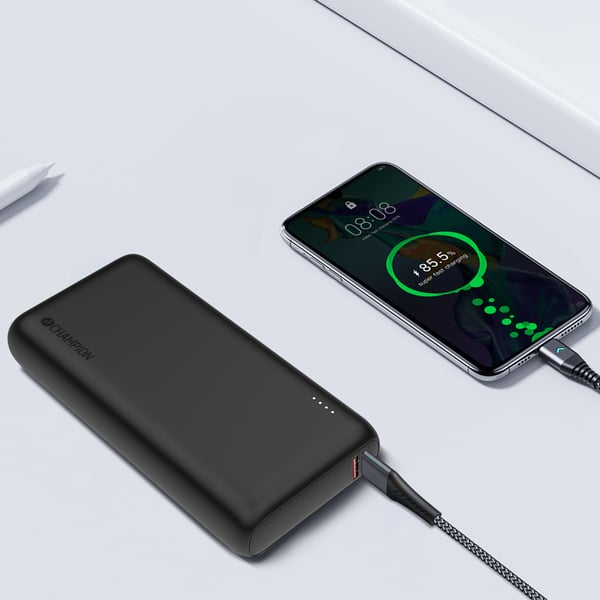 PowerBank 20.000 mAh 30W PD Sort