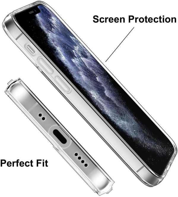 iPhone 13 mobil cover TPU Transparent