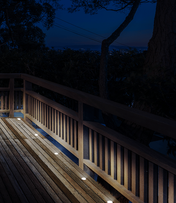 Smart H decklight extens kit 5 lights warm white light RGB