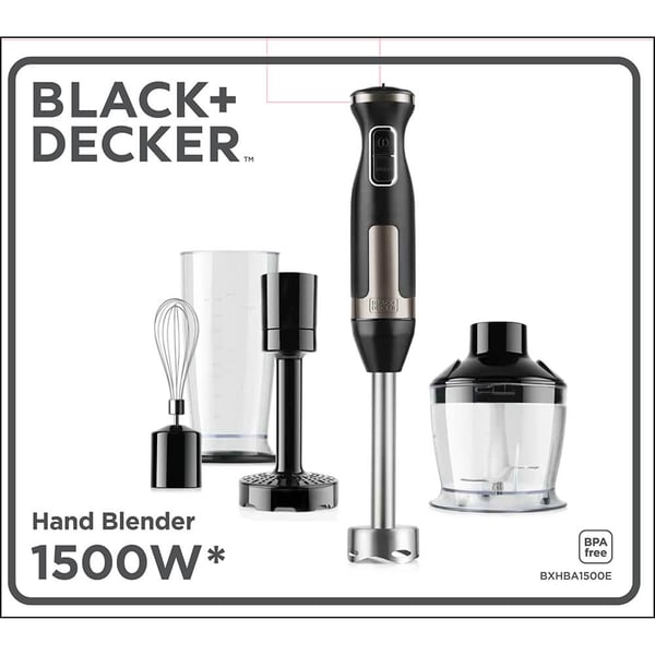 Stavmikser Med Tilbehør 1500W