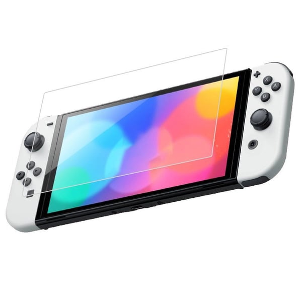 Skærmbeskytter til Nintendo Switch OLED Hærdet glas Skærmbeskytter til Nintendo Switch OLED Hærdet glas