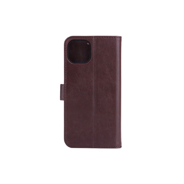 Strålingsbeskyttende Mobiletui  iPhone 13 Flipcover Brun RFID