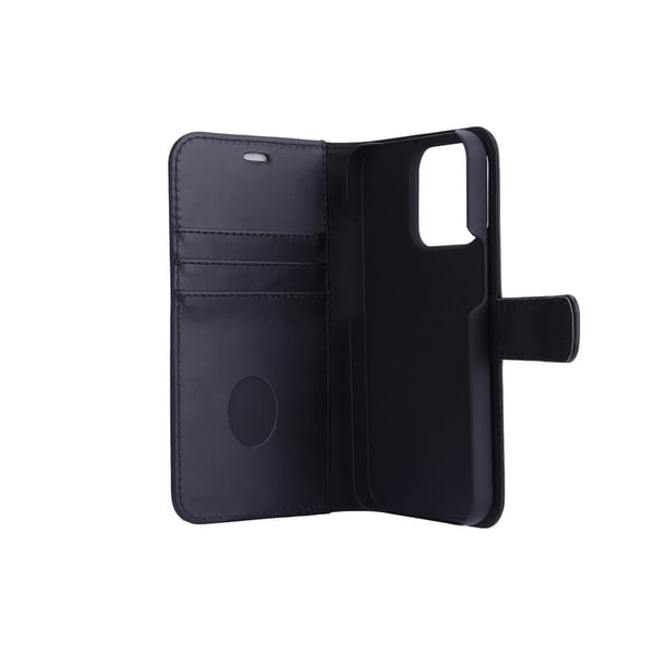 2in1 Anti Radiation RFID 3 card iPhone 13 Pro Black Leather