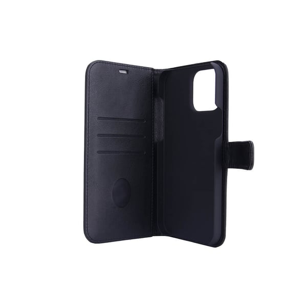 Flipcov Anti Radiation RFID 3 card iPhone 13 Pro Max Black PU
