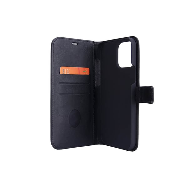 Flipcov Anti Radiation RFID 3 card iPhone 13 Pro Max Black PU