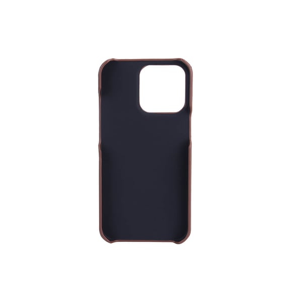Mobilcover med Kortrum iPhone 13 Pro Brun