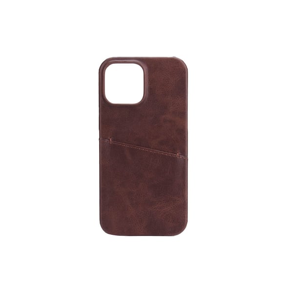 Suojakuori Ruskea korttipaikalla iPhone 13  Pro Max