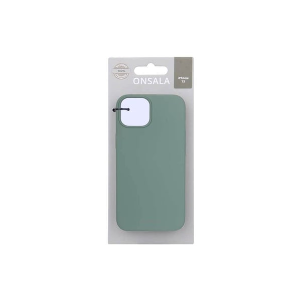 Mobilskal Silikon Pine Green iPhone 13