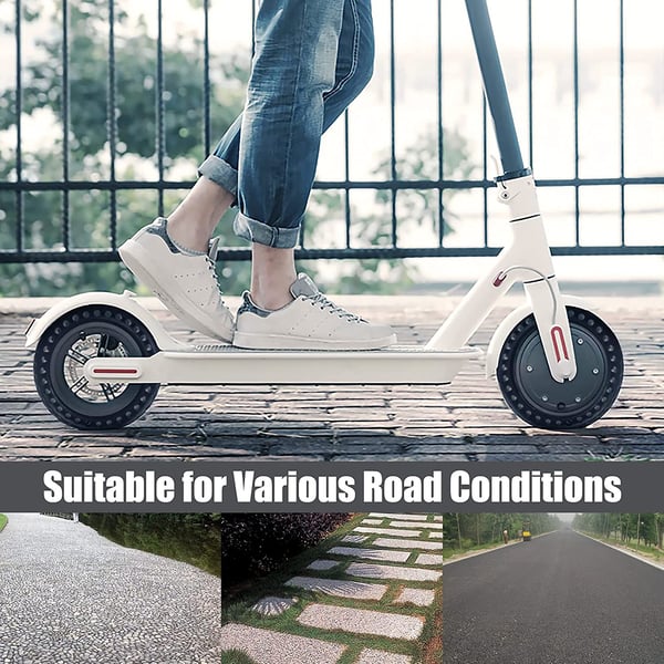 Punkteringssikre dekk til Xiaomi elektrisk scooter, 2-pakning