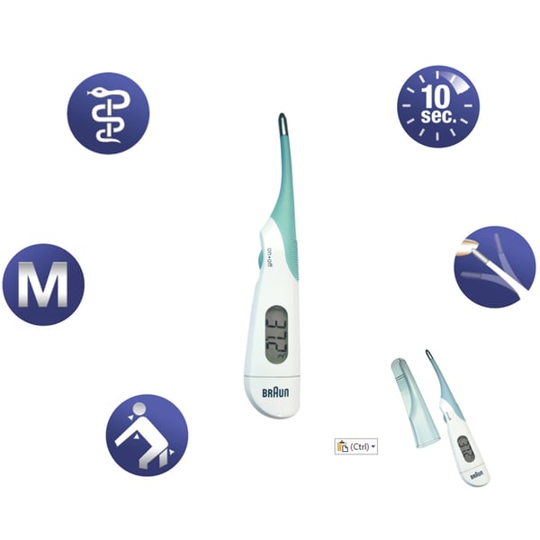 Digitalt termometer PRT 1000