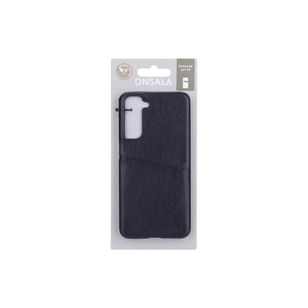Mobilcover med Kortrum Samsung S21 FE 5G Sort