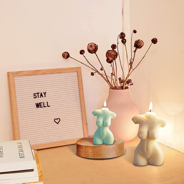 Silikonimuotti / Light muotti 3D Naarasrunko 10 cm