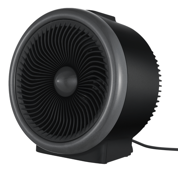 Fan Heater, heating and cooling,2000W, black