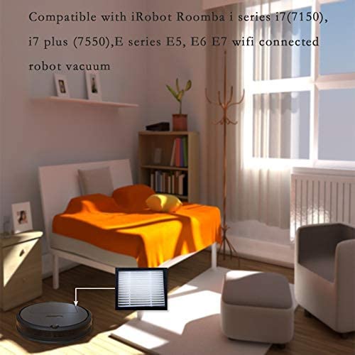 Suodatin iRobot Roomba E5 / E6 / I7 robottipölynimuri 4 kpl