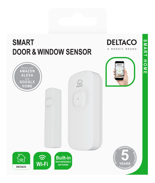 Wireless Magnetic Sensor, Wifi, White